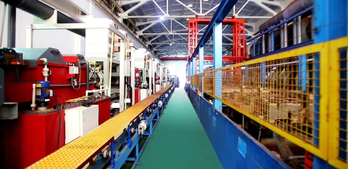 Blog công ty mới nhất về Chrome Plating Line Imported From Italy
